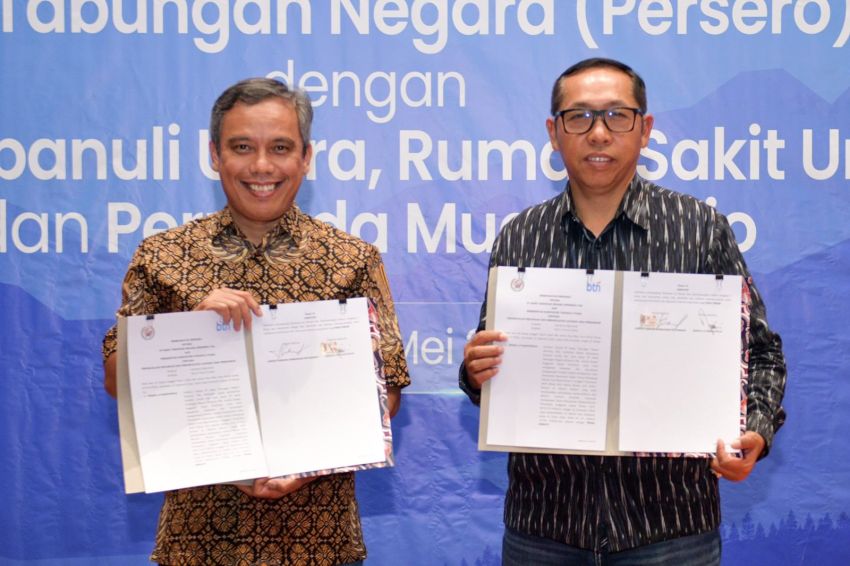 BTN dan Pemkab Tapanuli Utara Teken Tiga MoU Strategis, Fokus Layanan Publik dan Ekonomi Daerah