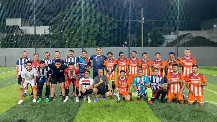 Kejari Medan dan Forwakum Gelar Mini Soccer, Perkuat Sinergi Penegak Hukum dan Insan Pers