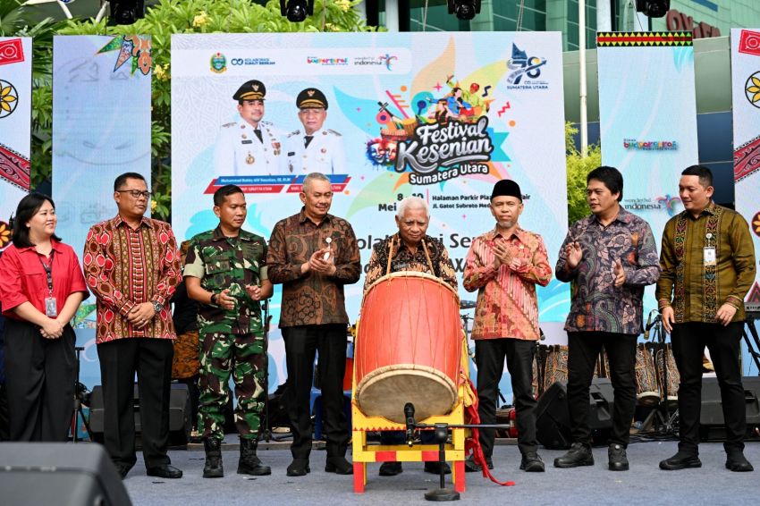 Festival Kesenian Sumut 2026, Wagub Surya: Jadi Ruang Perkuat Identitas Budaya Daerah