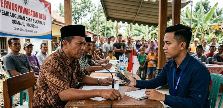Insiden di Tanjab Timur, Oknum Kades Diduga Ucapkan Kalimat Merendahkan kepada Jurnalis