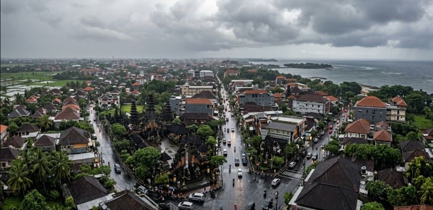 BMKG: Hujan Ringan Guyur Sejumlah Wilayah Bali, Denpasar hingga Karangasem Berpotensi Lembap Tinggi