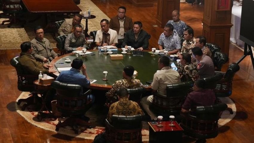 Presiden Prabowo Kumpulkan Kabinet Merah Putih di Hambalang, Ini yang Dibahas