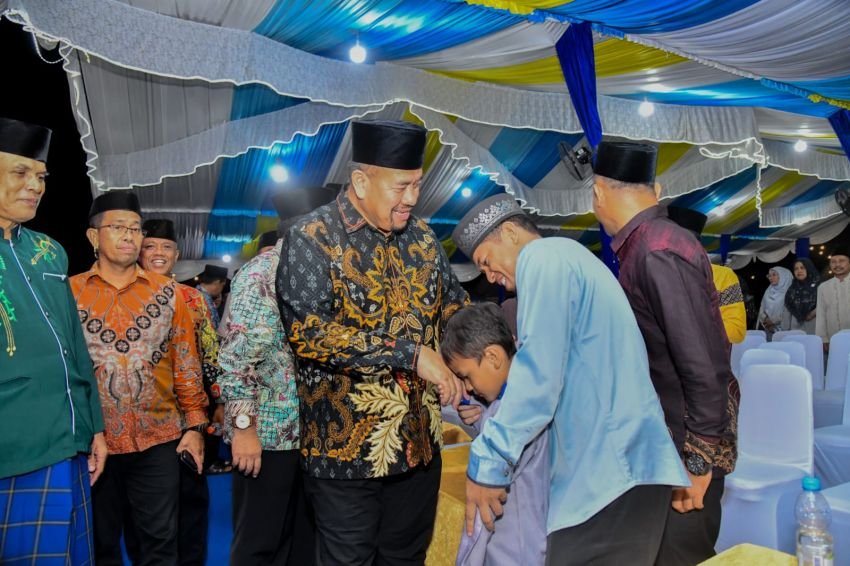 Beri Semangat kepada Peserta, Bupati Baharuddin Hadir di Acara MTQ XIX Tingkat Kabupaten Batu Bara