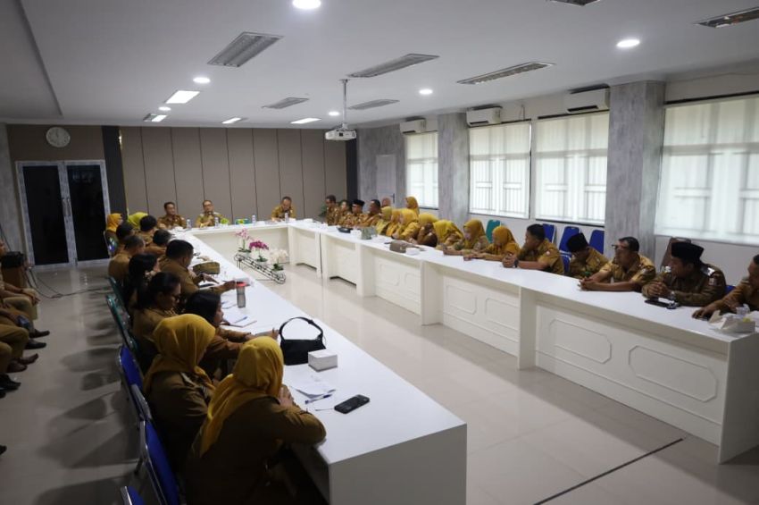 Rakor Perpustakaan Libatkan Camat dan Lurah, Pemko Tanjungbalai Perkuat Gerakan Literasi Menuju Indonesia Emas 2045