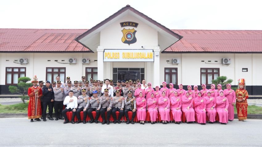 Kunjungi Subulussalam, Kapolda Aceh Tekankan Disiplin dan Berantas Narkoba