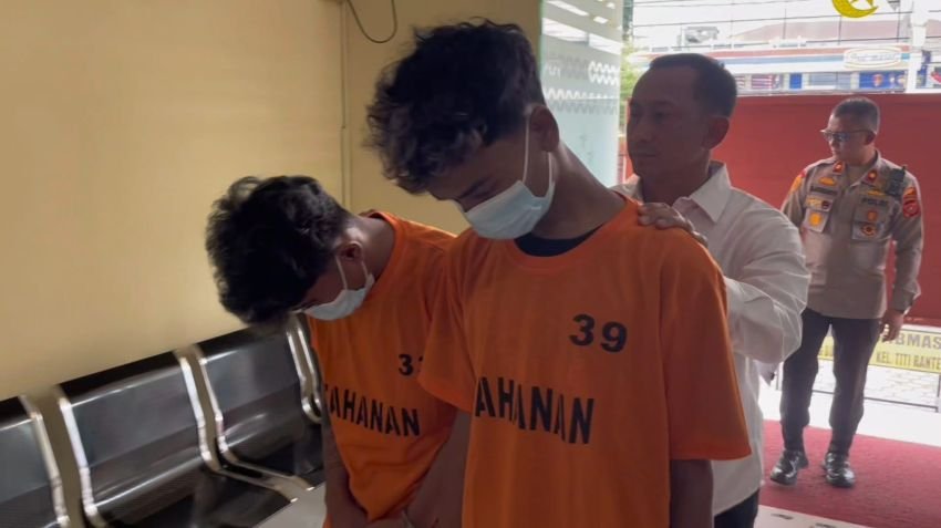 Polsek Medan Baru Tangkap Dua Remaja Pelaku Curanmor Motor Trail, Diduga Sudah 5 Kali Beraksi