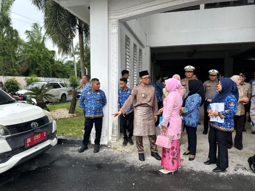 Wakil Wali Kota Tanjungbalai Sidak Kendaraan Dinas, Genjot Kepatuhan Pajak untuk Dongkrak PAD