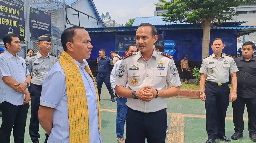 Maruli Siahaan Tinjau Lapas Tanjung Gusta, Soroti Over Kapasitas hingga Kesiapan Program MBG