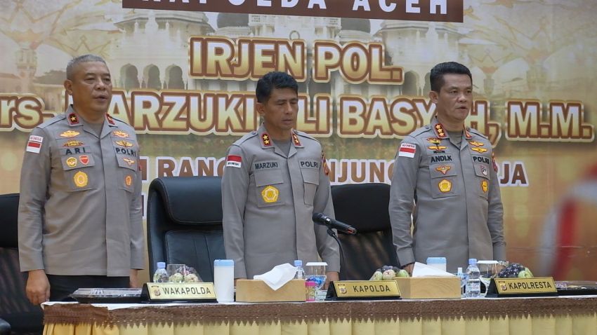 Kapolda Aceh Tekankan Profesionalisme dan Penguatan Pelayanan saat Kunker ke Polresta Banda Aceh