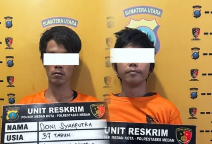 Dua Residivis Bobol Mess Polda Aceh di Medan, AC hingga Kabel Listrik Raib
