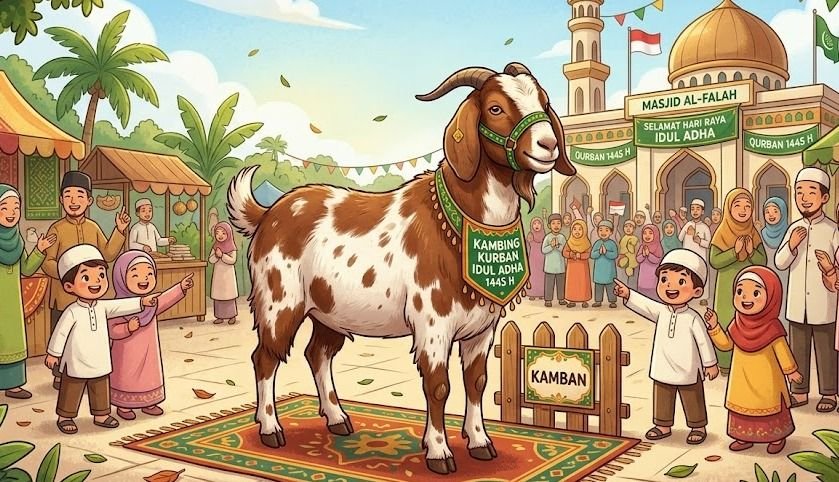 Sahkah Kurban Satu Kambing untuk Satu Keluarga? Ini Penjelasan Ulama