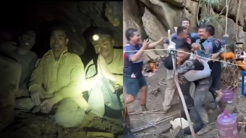 Evakuasi Dramatis Gua Terendam Banjir di Laos: 5 Orang Berhasil Diselamatkan, 2 Masih Hilang