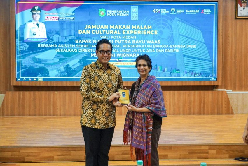 Di Hadapan Delegasi UNDP, Wali Kota Medan Paparkan Visi Kota Metropolitan Berkelanjutan dan Ramah Lingkungan