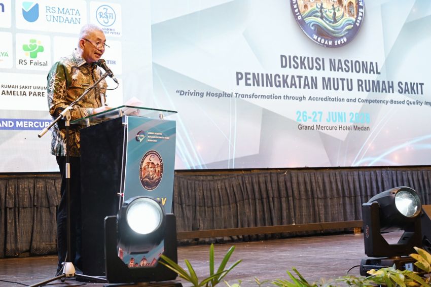 Bukan Sekadar Gedung Megah, Pj Sekdaprov Sumut Dorong Rumah Sakit Tingkatkan Mutu Pelayanan Lewat Kolaborasi dan Inovasi