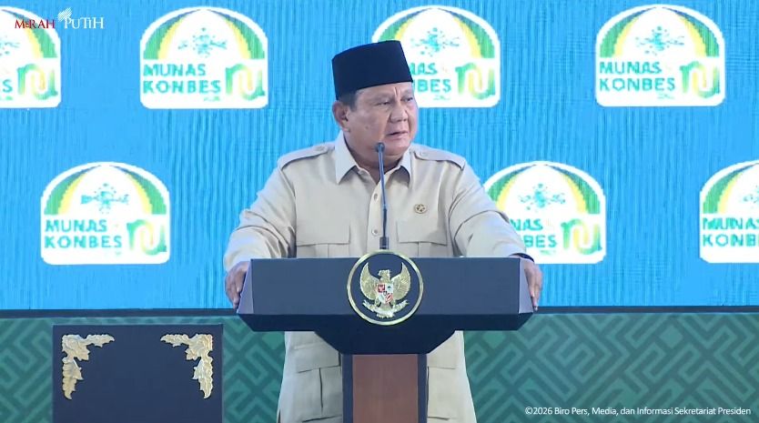 Prabowo Bahas MBG di Munas NU, Wartawan Diminta Keluar dan Pengeras Suara Dimatikan