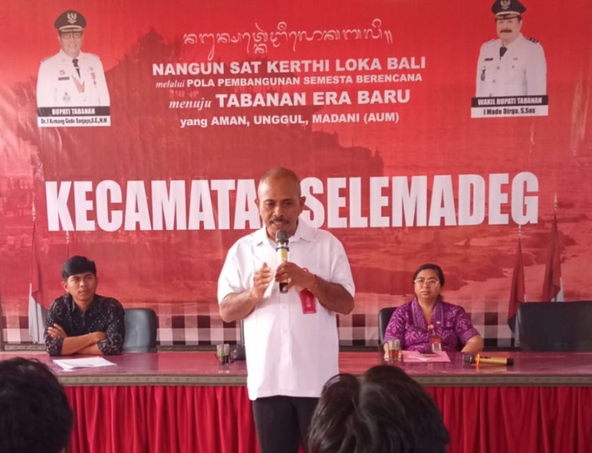 Pemkab Tabanan Perkuat Peran Operator Desa untuk Publikasi Pembangunan Berbasis Data Presisi