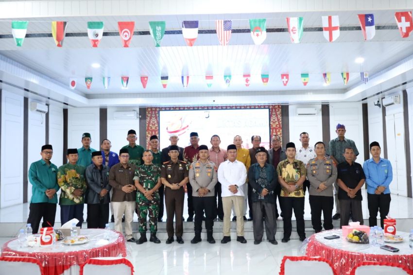 Wakil Bupati Asahan Hadiri Doa Bersama Lintas Agama HUT Bhayangkara ke-80, Perkuat Kerukunan dan Kondusivitas Daerah
