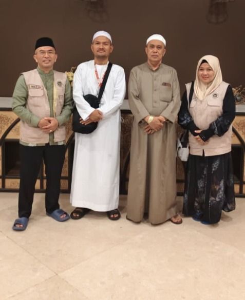 Wali Kota Tanjungbalai Mahyaruddin Salim Batubara Bersilaturahmi Bersama Jemaah Haji Kota Tanjungbalai