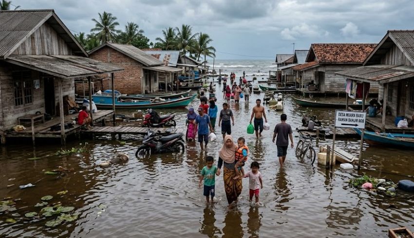 Waspada Banjir Rob! Air Laut Diprediksi Naik hingga 2,4 Meter di Tiga Wilayah Pesisir Medan pada 30 Juni&ndash;3 Juli