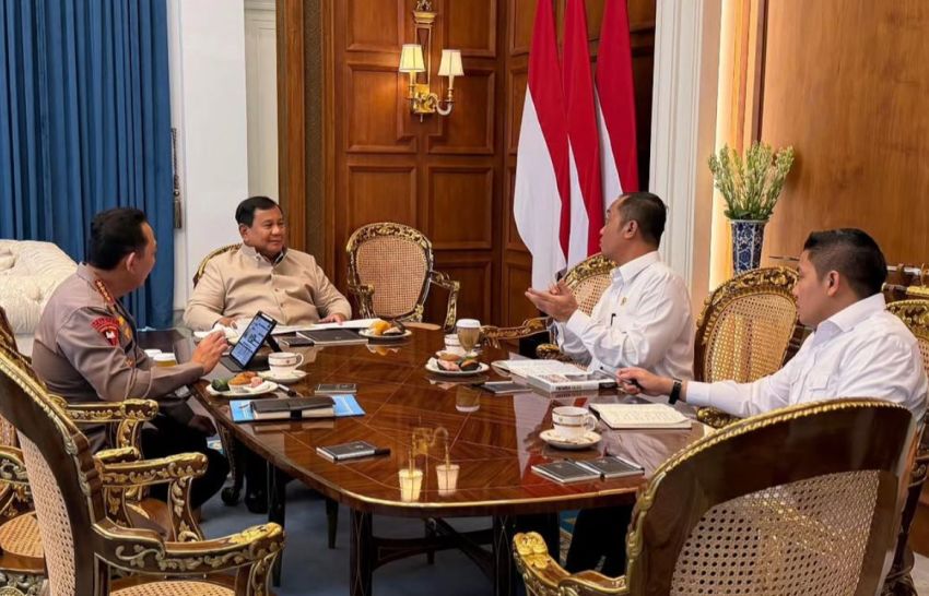 Kapolri Menghadap Prabowo, Apa yang Dibahas?