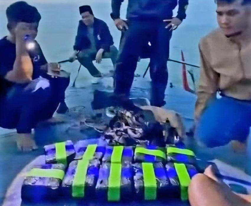 Polda Sumut Gagalkan Penyelundupan 10 Kg Sabu dari Malaysia, Nelayan Ditangkap di Perairan Asahan