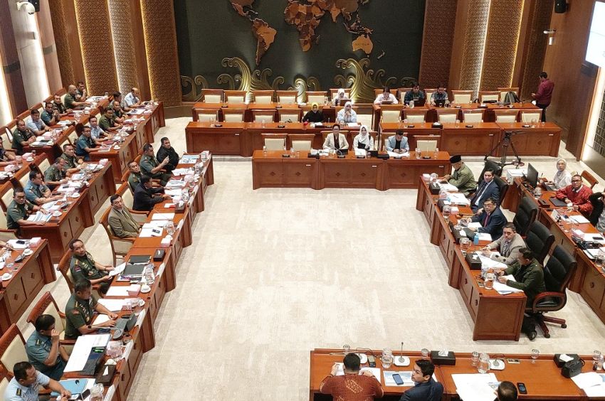 Komisi I DPR Gelar Rapat Tertutup dengan Menhan dan Panglima TNI, Bahas Isu Strategis Negara