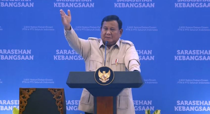 Prabowo: Gaduh, Bakar-bakar, dan Anarki Tak Akan Membawa Bangsa Menuju Kesejahteraan