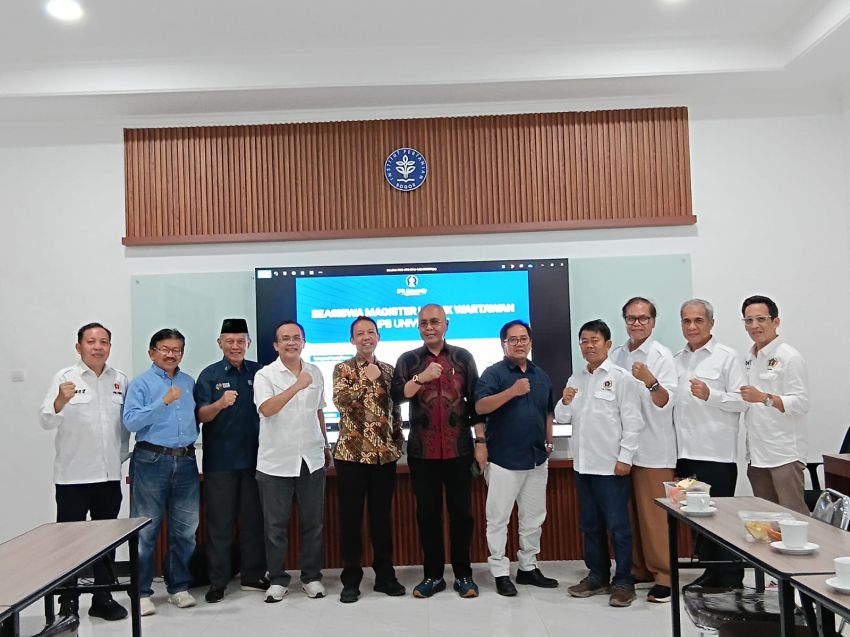PWI dan IPB Matangkan Program Beasiswa S2 Wartawan, Bahas Skema LPDP hingga UKT