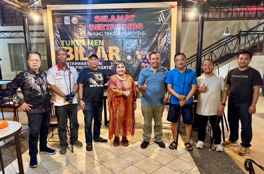 Tim SIWO PWI Jawa Tengah Matangkan Persiapan Jelang Turnamen Biliar Antarwartawan di Jakarta