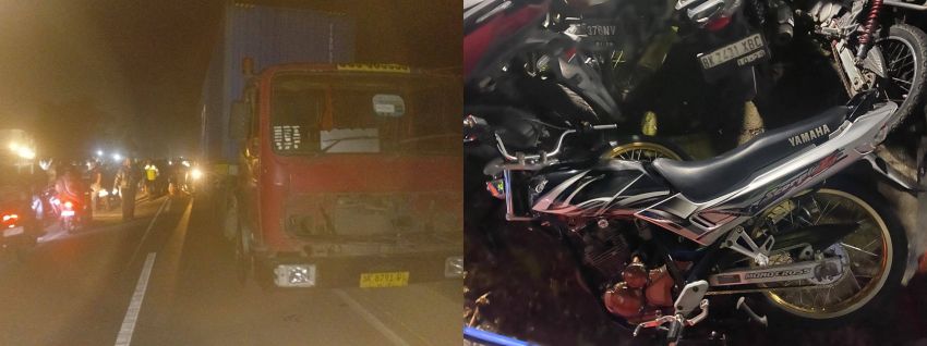 Remaja Tewas Tabrak Truk Parkir di Sergai, Polisi Kejar Sopir yang Tinggalkan Lokasi