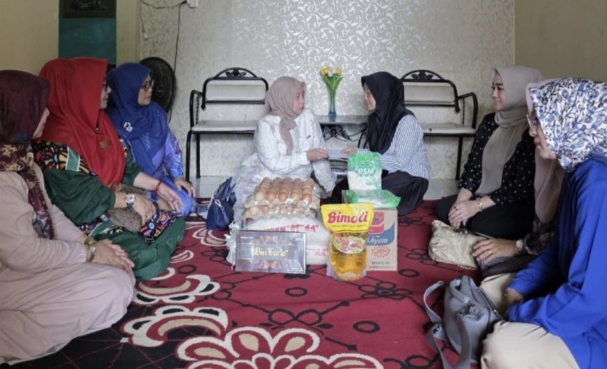 Sambut Milad ke-55 MABMI dan Tahun Baru Islam, Puan-puan MABMI Gelar Bakti Sosial di Medan