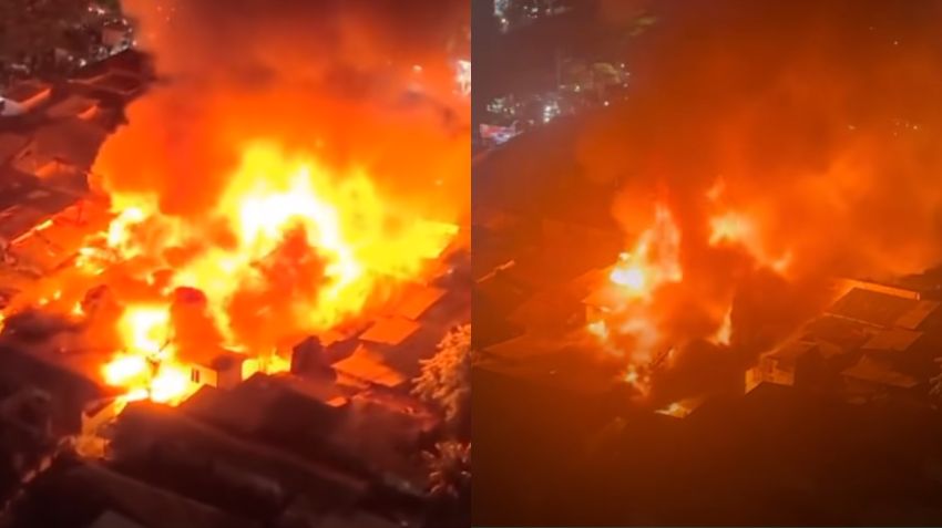 Kebakaran di Kemayoran Hanguskan 250 Bangunan, 500 Jiwa Mengungsi