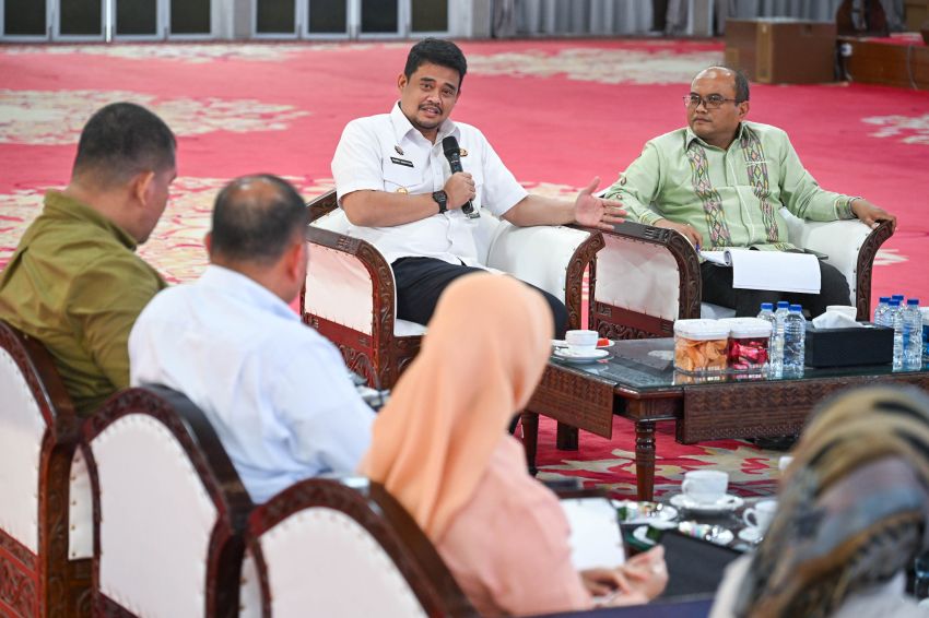 Bobby Nasution Bahas Pembangunan Padangsidimpuan, Mulai Huntap hingga Infrastruktur Jalan