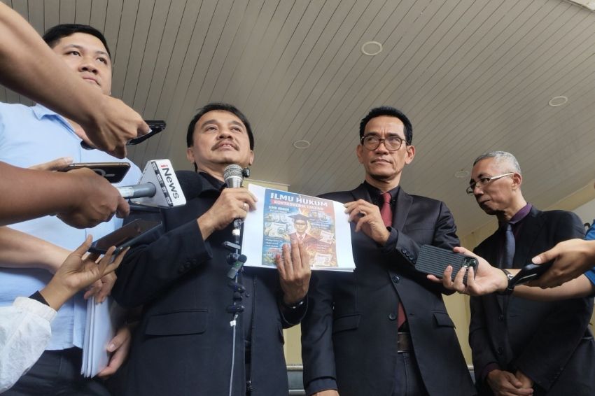 Roy Suryo Pakai Baju Oranye, Farhat Abbas: Masih Berani Teriak Ijazah Palsu?