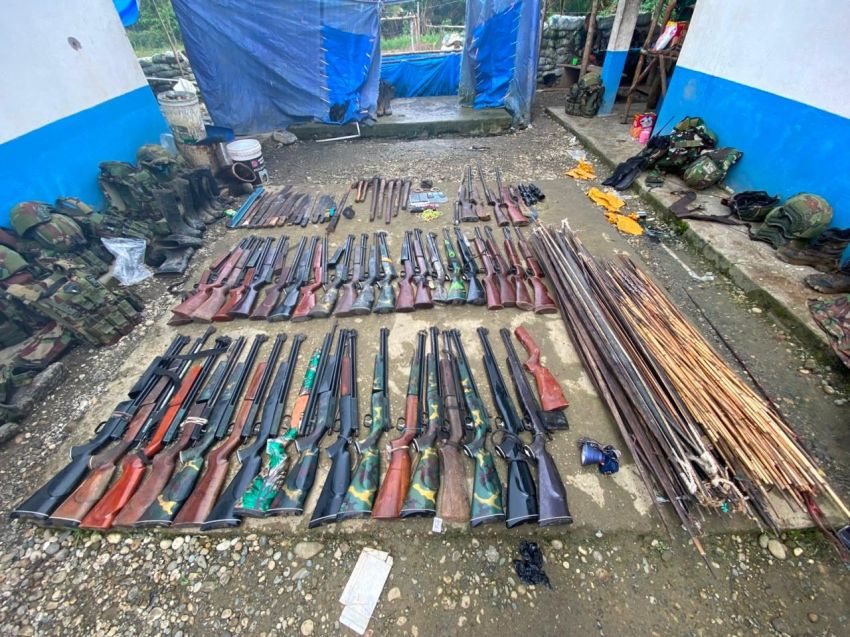 Kelompok OPM Pimpinan Kopi Tua Heluka Kabur Saat Patroli TNI, Puluhan Senjata Disita di Yahukimo