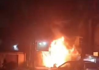 Ruko Penjual BBM dan Elpiji di Medan Hangus Terbakar, Dua Penghuni Lolos dari Kepungan Api