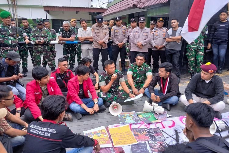 Mahasiswa GMNI di Medan Desak Penegasan Batas Peran TNI dalam Urusan Sipil