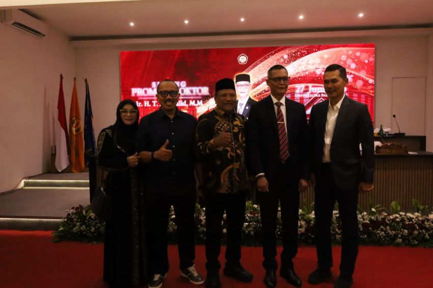 T.A. Khalid Raih Gelar Doktor di Unpad, Sekda Aceh: Inspirasi bagi Generasi Muda Aceh