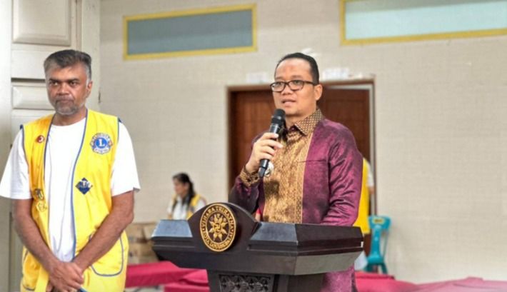 Plh Wali Kota Tanjungbalai Ikuti Donor Darah Peringatan Waisak 2570 BE, Ajak Perkuat Kerukunan Antarumat Beragama