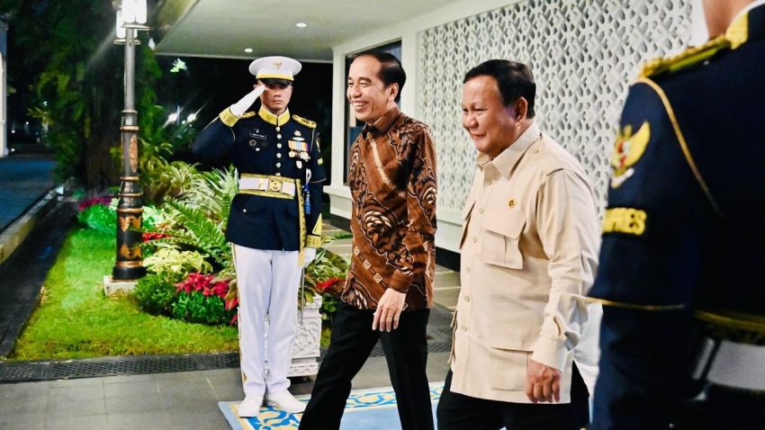 Prabowo Kirim Ucapan Selamat Ulang Tahun untuk Jokowi Lewat Media Sosial