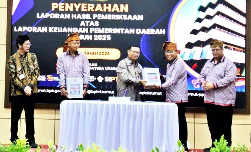 Pemkab Simalungun Kembali Raih Opini WTP, Tiga Tahun Berturut-turut Pertahankan Tata Kelola Keuangan