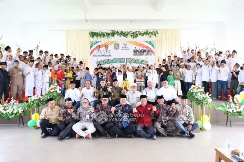 Wakil Bupati Asahan Hadiri Khitan Massal dan Penyaluran ZIS BAZNAS, 120 Anak Ikut Program Kesehatan Gratis