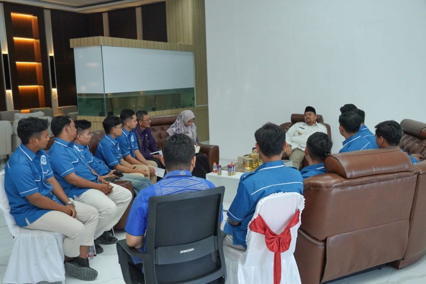 Perkuat Sinergi Pengembangan Ekonomi Kreatif Daerah, Bupati Batu Bara Terima Audiensi GEKRAFS