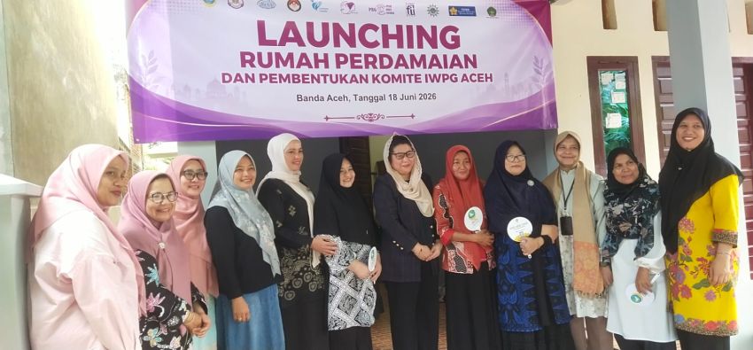 Rumah Perdamaian Aceh Diresmikan, IWPG Satukan Aktivis Perempuan dalam Gerakan Damai