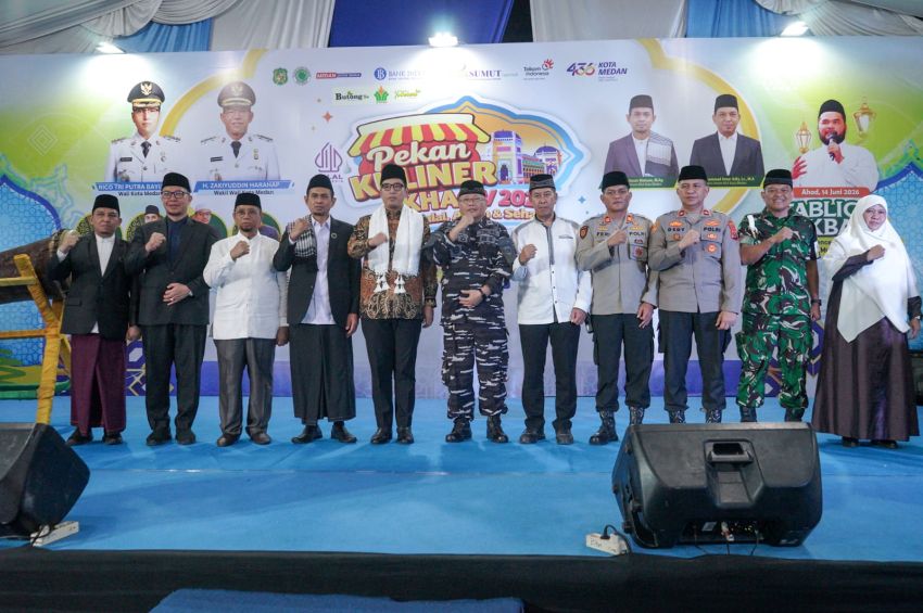 Rico Waas Buka Pekan KHAS Medan 2026, Tekankan Ciri Khas Kuliner Lokal Harus Menonjol