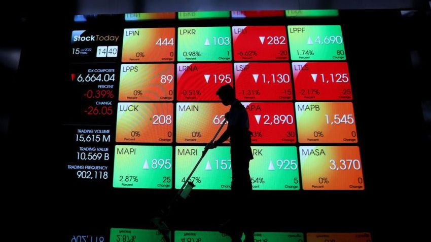 IHSG Bangkit ke Zona Hijau, 226 Saham Menguat dan Sentuh Level 6.128