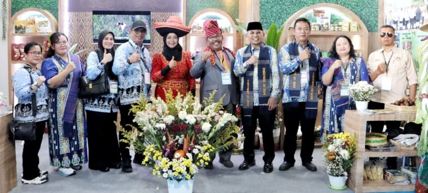KTNA Simalungun Tampil di PENAS XVII Gorontalo, Bupati Anton Saragih Apresiasi Produk Unggulan Daerah