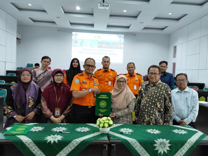 Unmuha dan Basarnas Aceh Perkuat Sinergi Psikologi Kebencanaan, Pendampingan Korban Bencana Jadi Fokus Utama