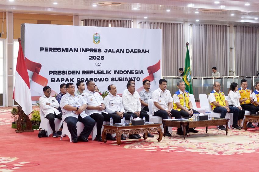 Bobby Nasution Ikuti Peresmian 1.151 Km Jalan Daerah, Sumut Kebagian 7,1 Km Proyek IJD