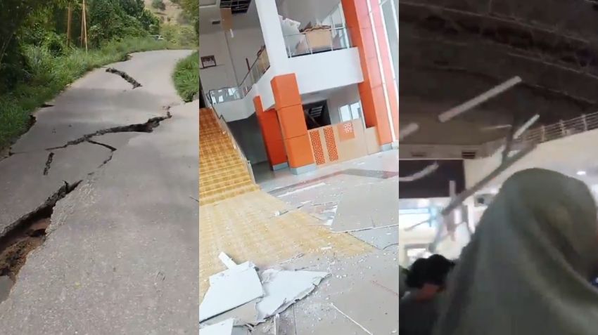 BMKG Pastikan Gempa M 6,7 di Palu Tak Picu Tsunami, Kantor Bupati Sigi hingga Auditorium Universitas Tadulako Dilaporkan Rusak